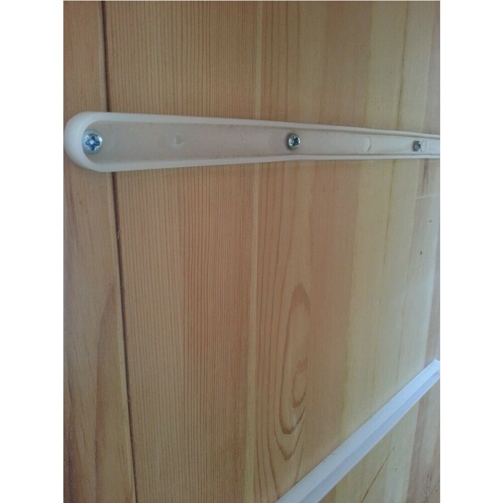 4Pcs Lade Schuif Duurzaam Thuis Tool Vervangen Installeren Wit Buffer Meubelen Kast Lopers Universele Accessoires Met Gat