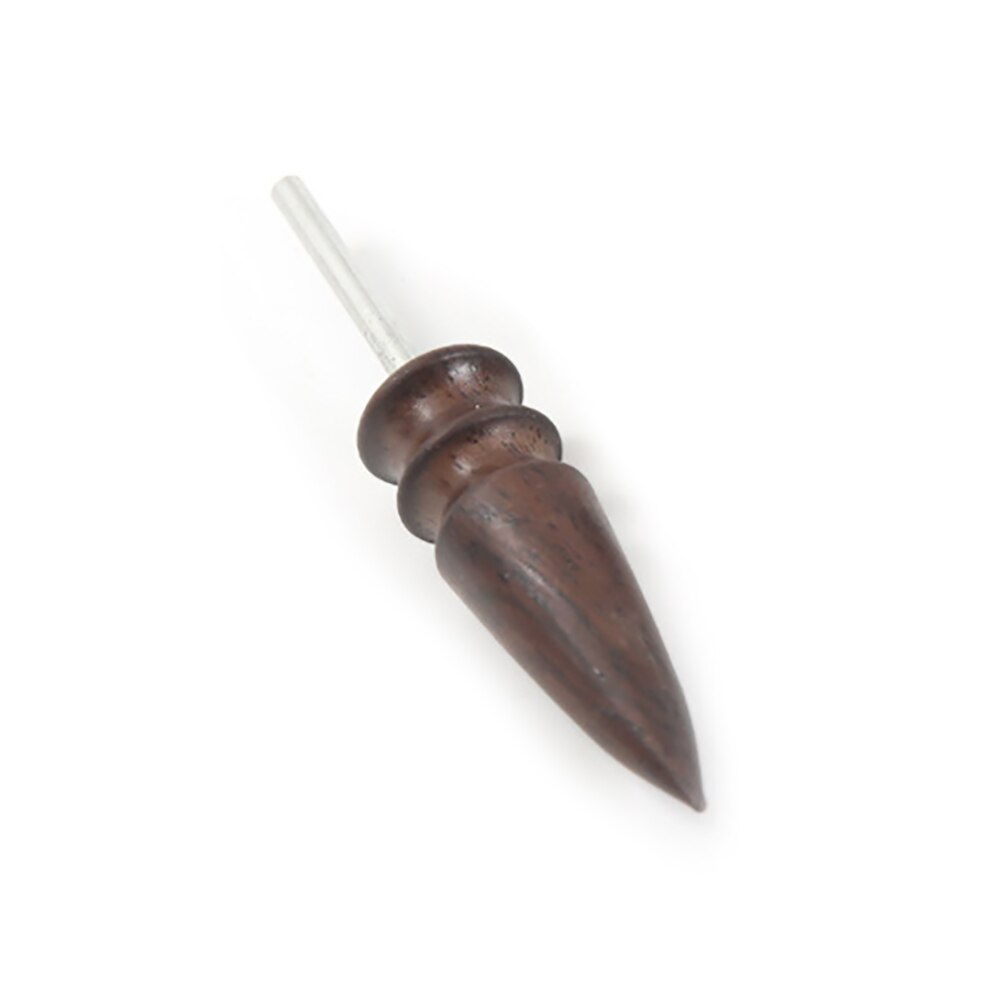 2Style Useful Wood Wooden Leather Craft Edge Burnisher Slicker Flat Head DIY Leathercraft Making Tool: fine