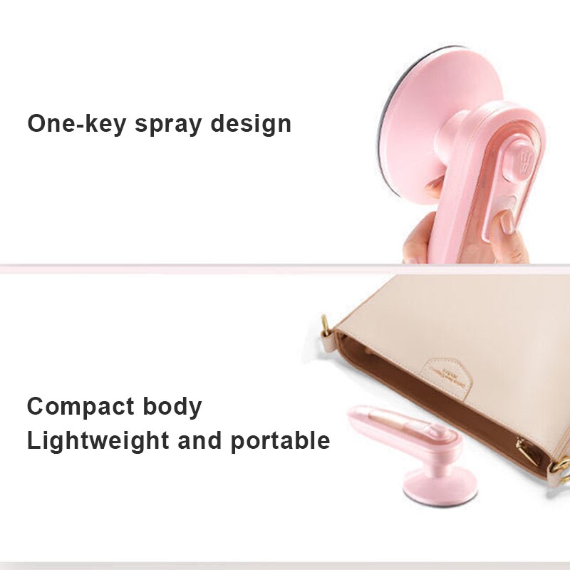 Portable Electric Iron Handheld Electric Iron Fast Heated Mini Household Electric Iron For Home Travel And Business Trip