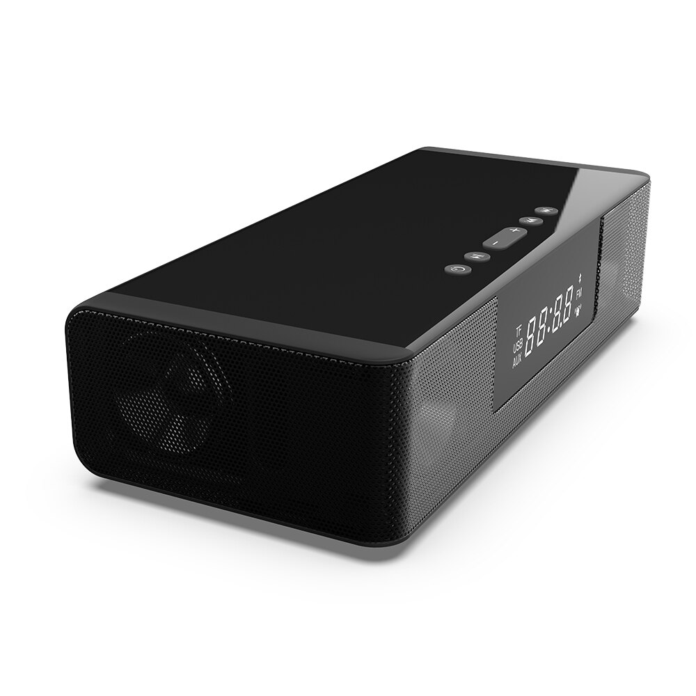 4 In 1 Smart Alarm Clock High Tech Portable 10W Wireless Fast Charging Bluetooth Speaker/FM Radio Alarm Clock Home Decoration: Default Title