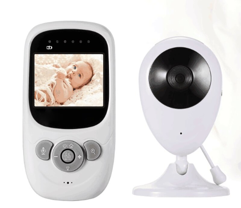 Professionele Draadloze Camera Babyfoon Nachtzicht twee-weg Sleep Monitor 2.4 Inch LCD Display Temperatuur Detectie