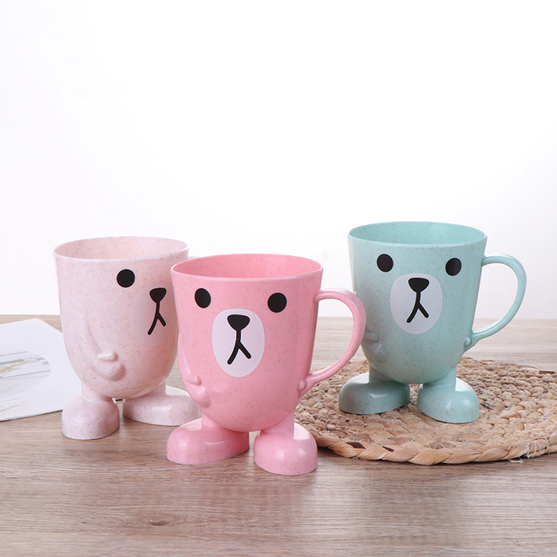 Babybekers drinkwater tandenpoetsen beker kinderen baby melkbeker met handvat ontbijtbeker drinken