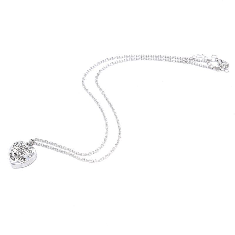 Heart Cremation Necklace for Ashes Jewelry Memorial Pet Urns Heart-shaped Pendant Memory Grandpa Necklaces Bag