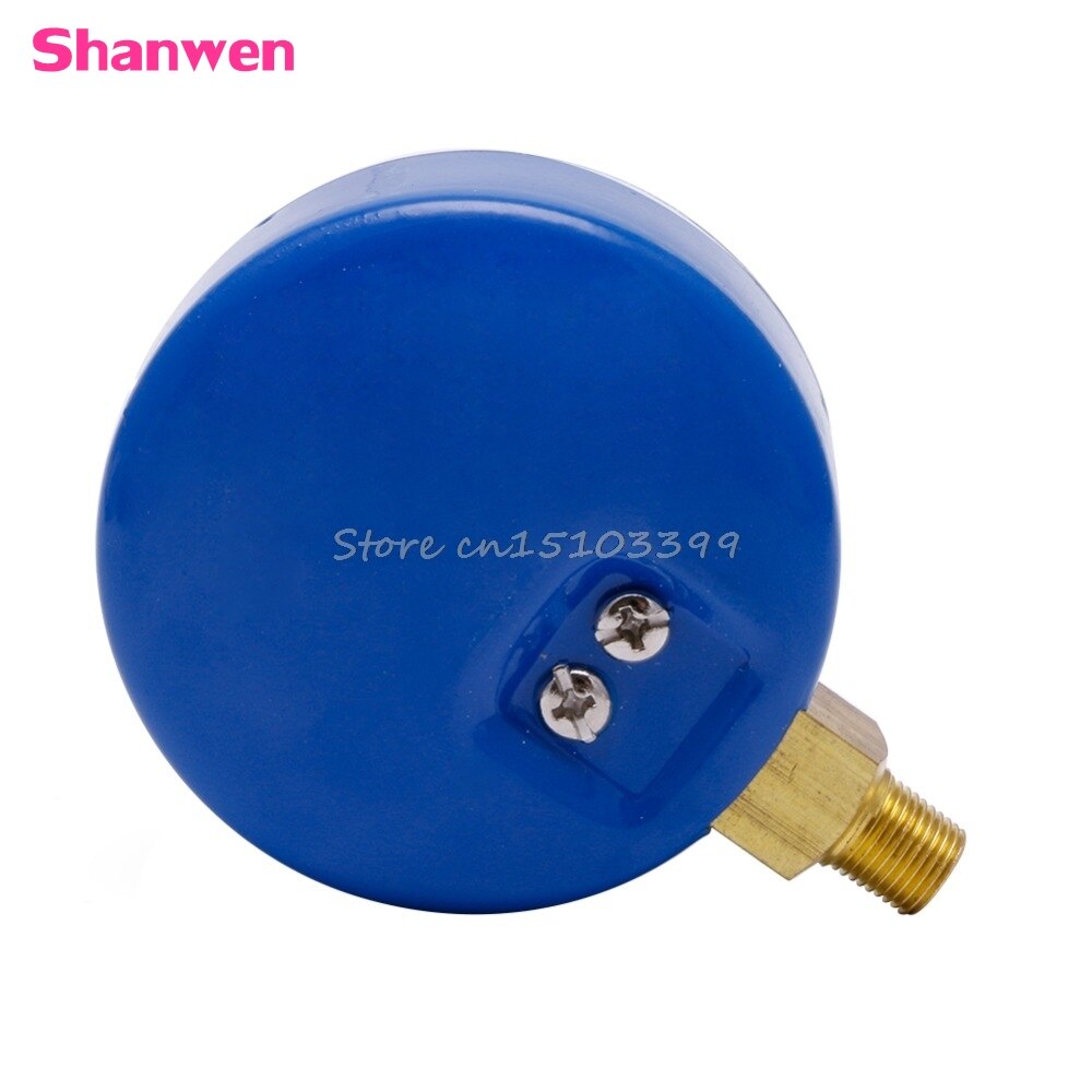 Air Conditioner R410A R134A R22 Refrigerant Low Pressure Gauge PSI KPA Blue