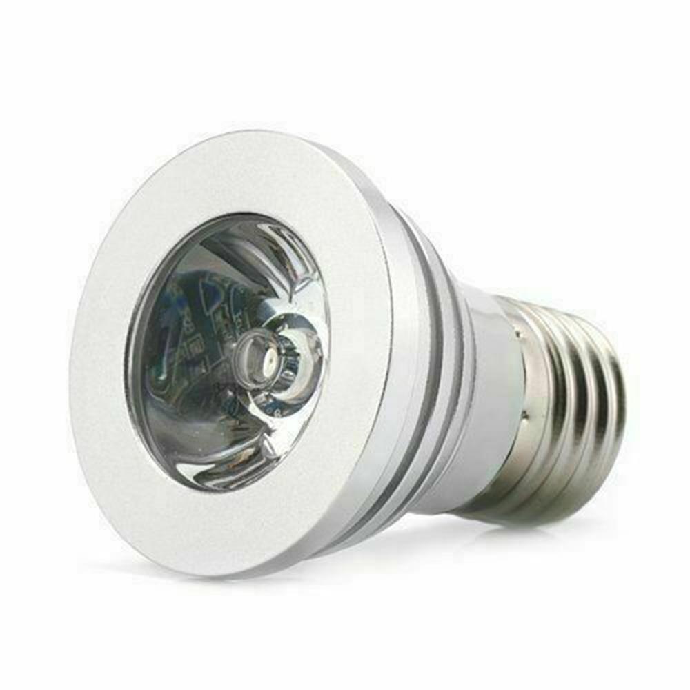 E27 E14 GU10 GU5.3 MR16 Led Rgb Spot Lampen 3W Afstandsbediening Home Decoratie Kleur Veranderende Licht Lampen