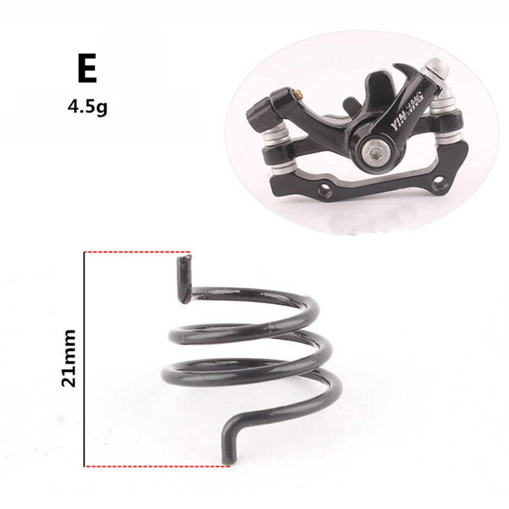 Ressort de frein à disque de vélo pour BB5 BB7, étriers mécaniques en acier, bras de frein à disque mécanique, pince à circlips, partie de ressort de rappel: Violet