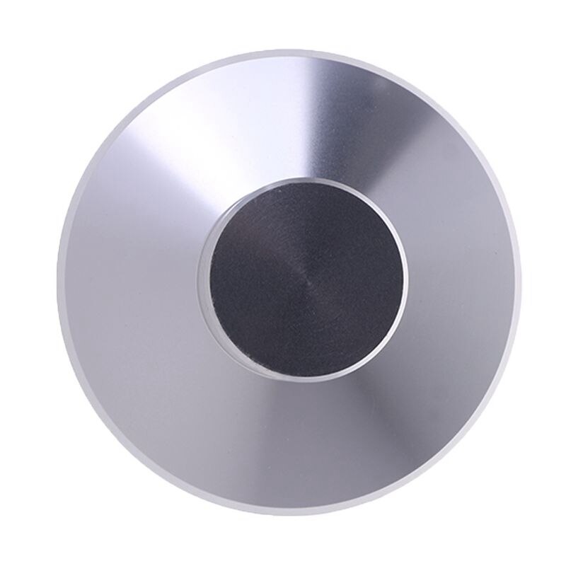 Vinyl Record Stabilizer Clamp - TOMO Metal Disc Stabilizer - 80mm Diameter - for 33/45 RPM Turntables