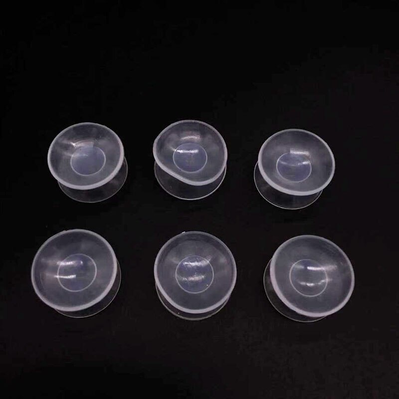 10 Pcs 22mm Plastic Double Sided Suction Cup Aquarium Oxygen Tube Fixed Sucker Aquarium Fish Tank Accessories