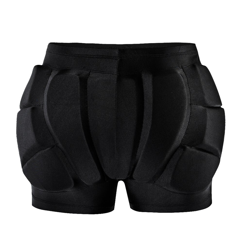 Wosawe sportsudstyr kort beskyttende hofte-butt pad ski skate skateboard snowboard beskyttelse modstand rulle polstrede shorts: Bl105 / S