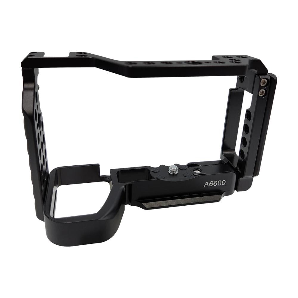 A6600 ILCE-6600 Kamera KäFeige, Professionelle Kamera Stabilisator schnell Freisetzung Kamera fallen Kompatibel mit Alpha 6600 A6600 Kamera