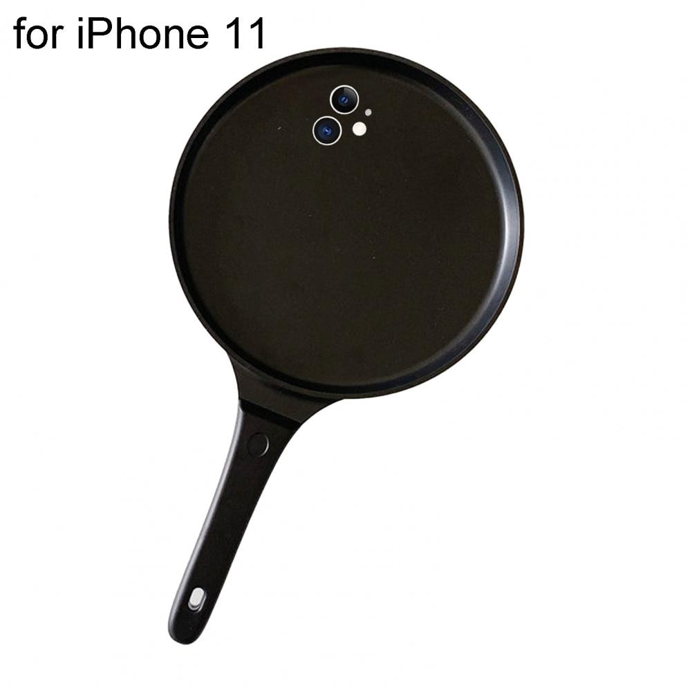 Anti Phone Case Frying Pan Phone Case Mobile Protective Cover for iPhone 11 Pro Max телефонный чехол