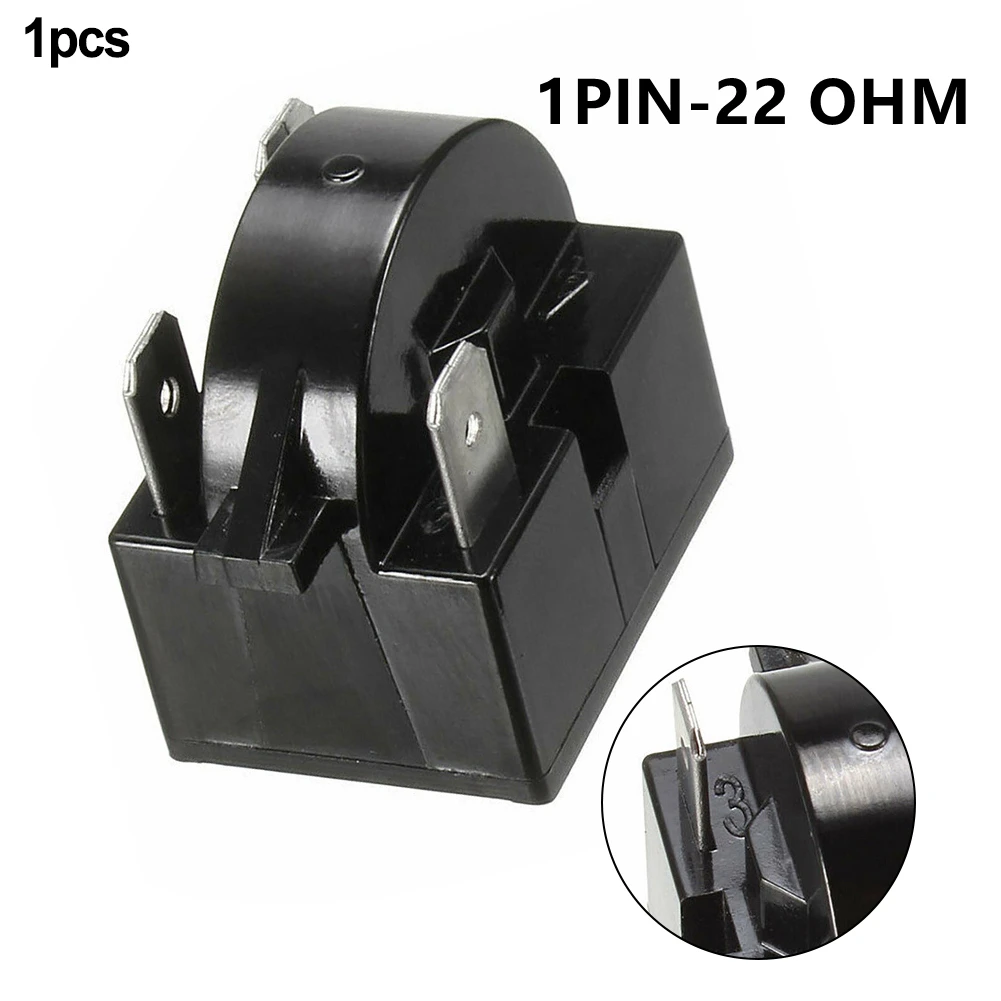 Køleskabs-ptc-startrelæ 1/3/4 -bens kompressoroverbelastningsbeskytter køleskabs-ptc-startrelæ 12. ohm 15 ohm 22 ohm: M