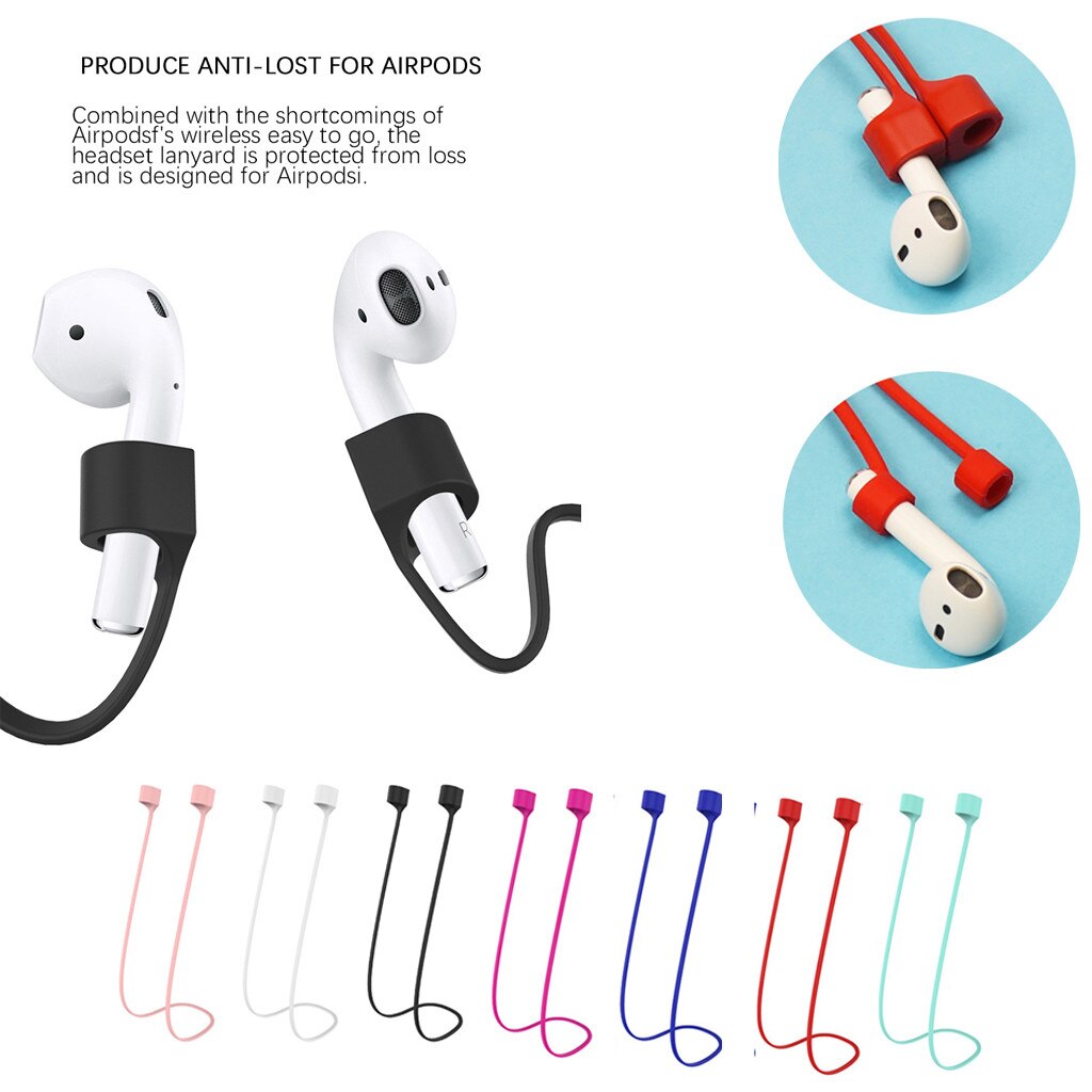 Headphone Loss Prevention for AirPods Pro magneticsilicone for AirPods Pro strap sporty anti-lost rope#T2