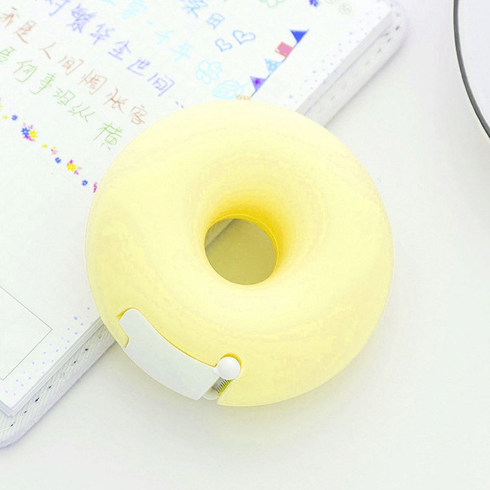 Godteri farge maskeringstape dispenser av kjærlighet hjerte smultring form washi tape cutter kontorrekvisita: 3