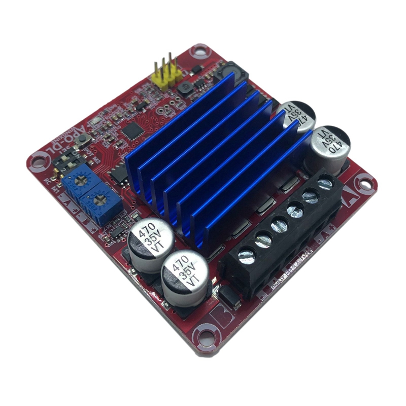 APO-DL Dual-Channel ESC Motor Driver DC7V-24V 240W Independent Output Balance Adjustment For Dual-Drive Tracked Vehicles