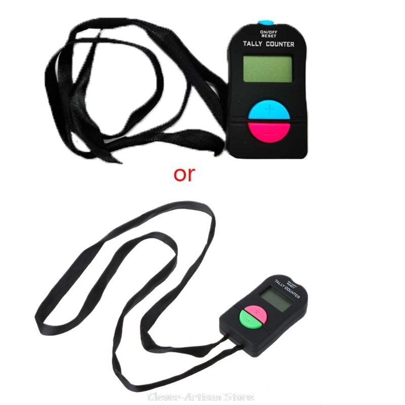 Electronic Counter Work Count Person Flow Point Device Manual Chanting Display Button Add Subtract Counter Au 21 20