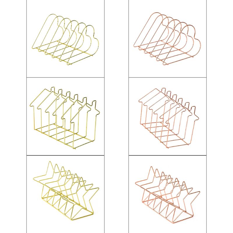 Metal Bookshelf Bookends Book Support Stand Desk Organizer Storage Holder Shelf File Organizer Bookshelf Magazine Rack for Offic