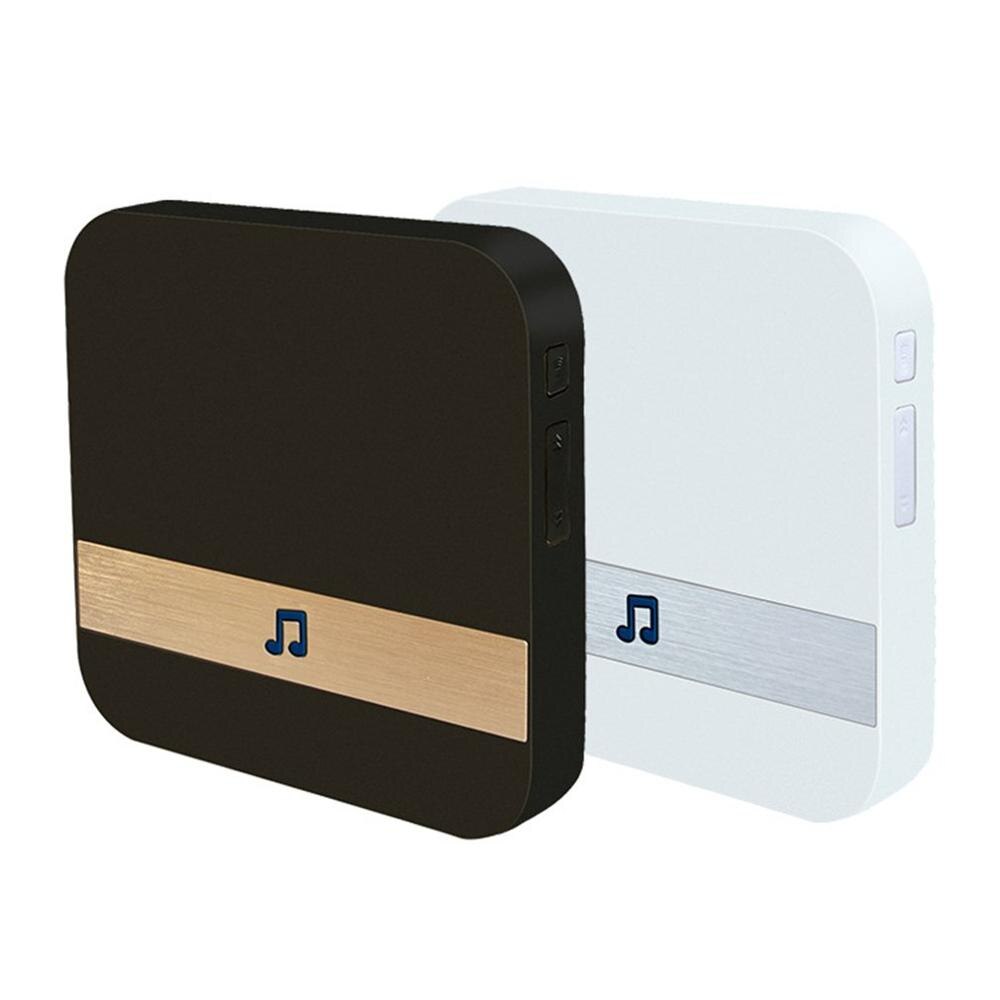 Timbre de puerta wi-fi, timbre de interior inalámbrico, extensor de timbre con volumen, selección de melodía para la seguridad del hogar