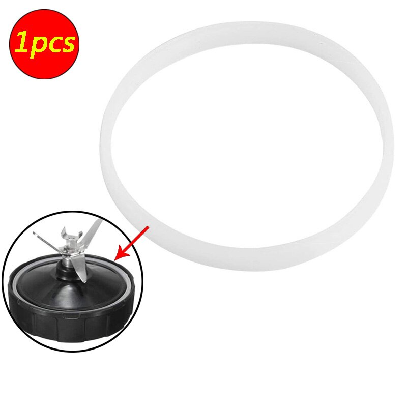 1Pcs Ninja 1000W Made rubber Rubber Gasket Sealing White O Ring Blender Gasket Replacement Parts for Nutri Ninja Blender