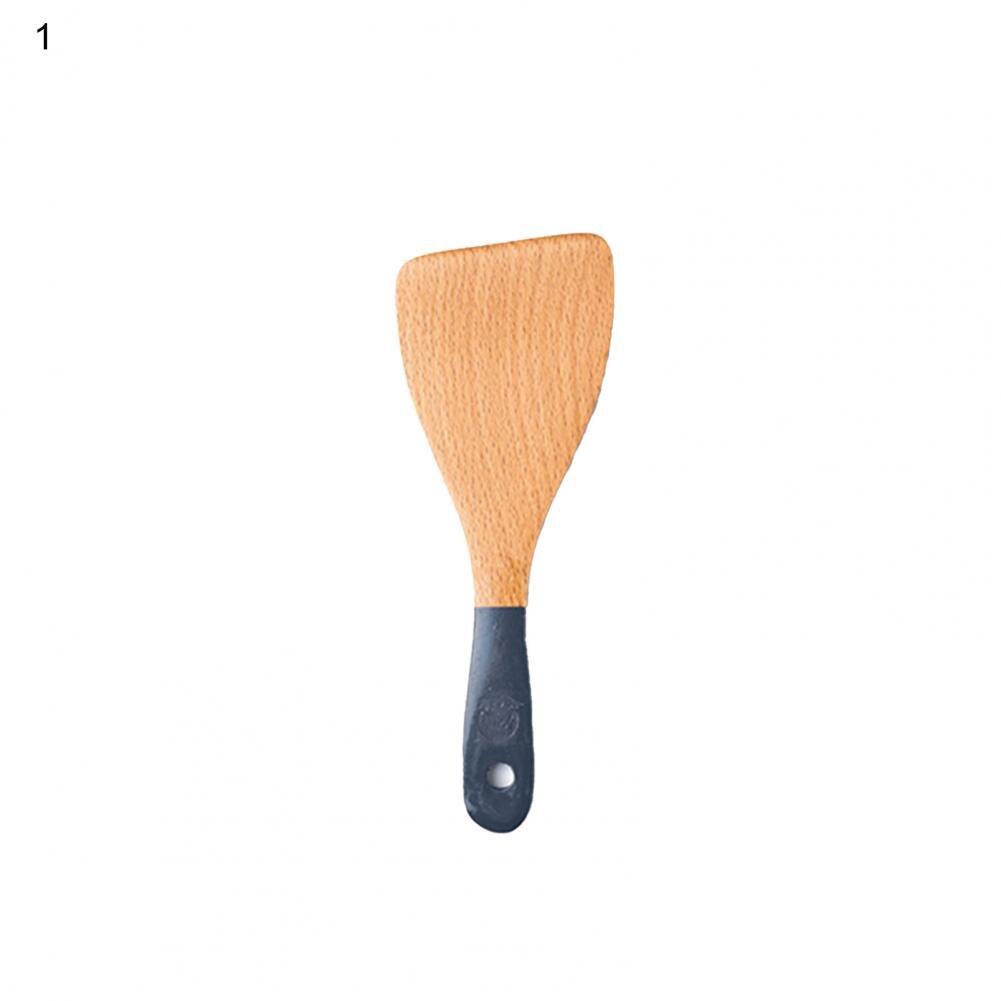 Soup Spoon Wood Cooking Spatula Portable Easy to Use Attractive Practical Ergonomic Cooking Shovel: 1