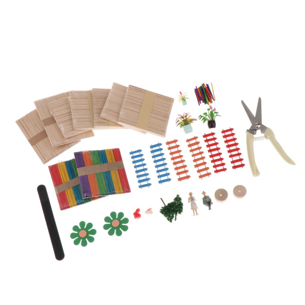 Handwerk Happy Family Model Ijs Sticks Houten Ijsstokjes