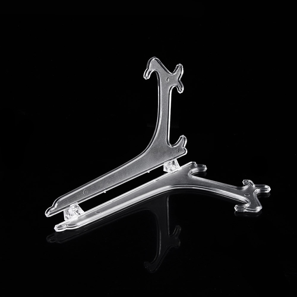 1pc klare plastplater fotoskjermstativ fin bilderamme staffeliholder 3 " 5 " 7 " 9 "