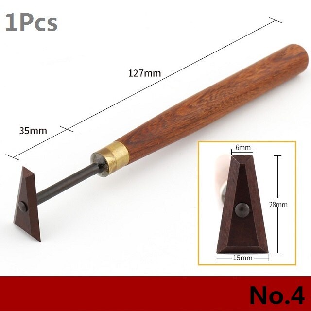 Ceramic Tool Trimming Tungsten Steel Knife Ceramic Clay Plastic Trimming Tool Mahogany Wear-resistant Super Hard Modification: 4 number