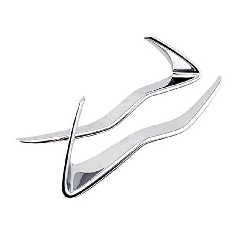 Voor subaru xv crosstrek koplamp koplamp ooglid chromen sierlijst afdeklijst frame autostyling: Default Title