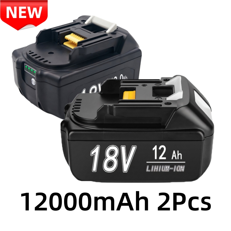 Bl1850 para makita 18v bateria recarregável 18650 célula de íon de lítio adequado para makita ferramenta elétrica bl1860 bl1830 lxt400: Laranja