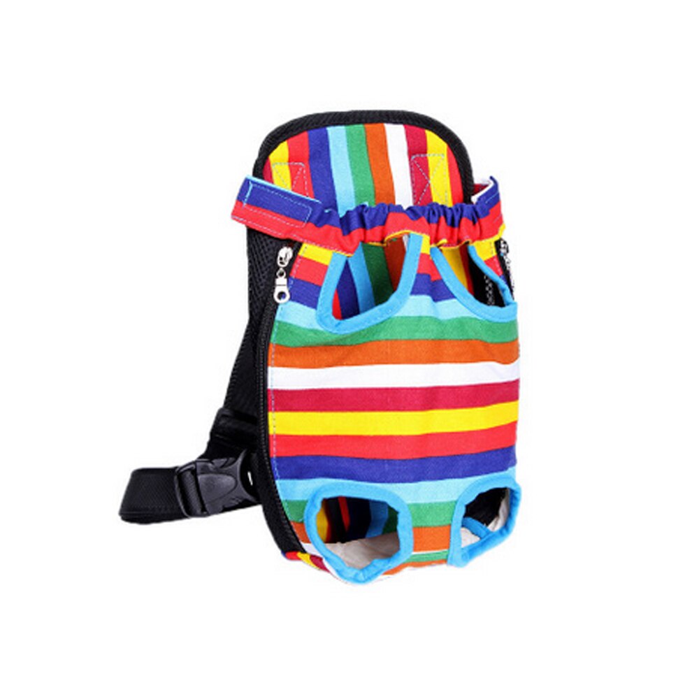 Pequeno animal de estimação portador do cão mochila canguru respirável filhote de cachorro portador do cão saco de transporte do animal de estimação bolsa de viagem para o filhote de cachorro do gato: Mult / XL