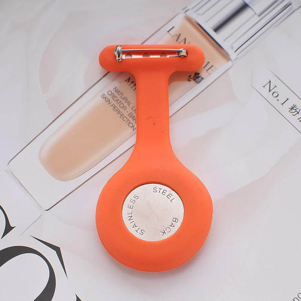Taschenuhr Damen Digitalanzeige Zifferblatt Clip-an Analoguhr fob Krankenschwester Brosche Stift Hängetasche Elektrische Uhr Modeuhren
