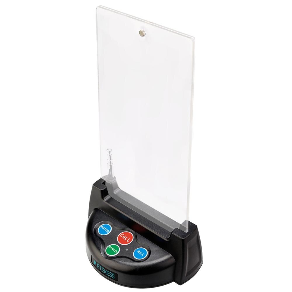 Retekess TD006 Four Button Wireless Calling Bell Pager Call Button Transmitter for wireless Calling System for restaurant coffee