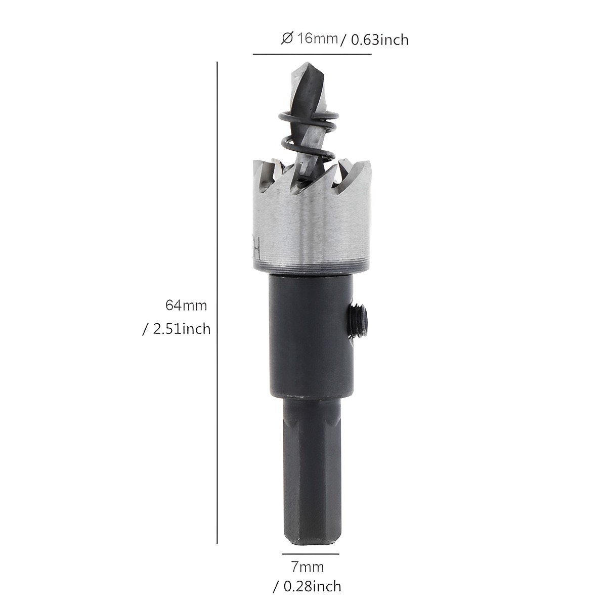 16Mm 200 Graden Deurkijker Hd Glazen Lens Groothoek Veiligheidsdeur Kijkgaatje Met Boor Set Voor Deuren 1.57-2.56Inch Dikte
