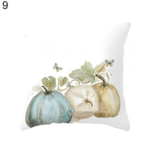 18 inch aquarel halloween thanksgiving kerst pompoen kussenhoes decoraties voor thuis kussensloop bed bank decoratie: 9