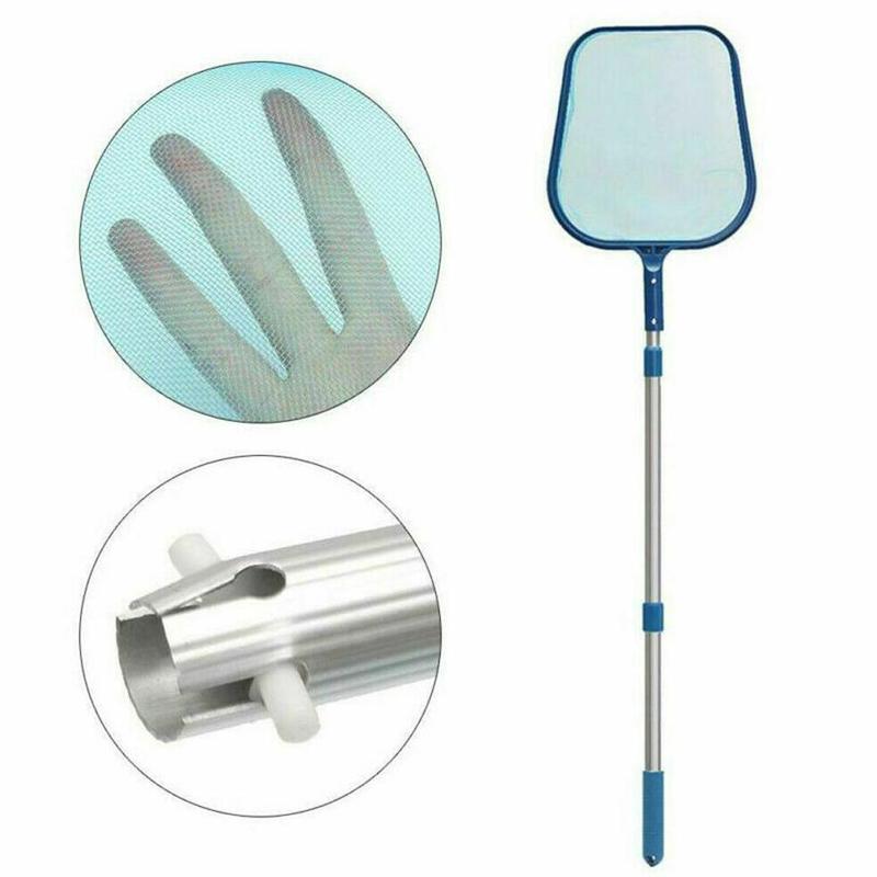 Plastic Pool Rake Plastic Leaf Skimmer Pool Rake Mesh Frame Cleaning... – Vicedeal