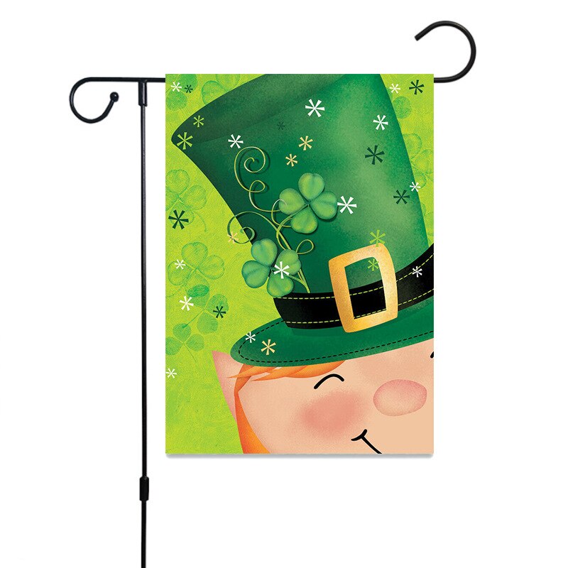 Irske st. patricks day mini yard banner haveflag med haveflag husindretning: H02