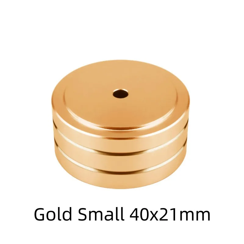 Speaker Spikes Stand Voeten Pad Voet Voor Luidsprekers CD Versterker 58x22mm 40x20mm Aluminium Rubber Draagbare Audio Video 4 sets: Overigen