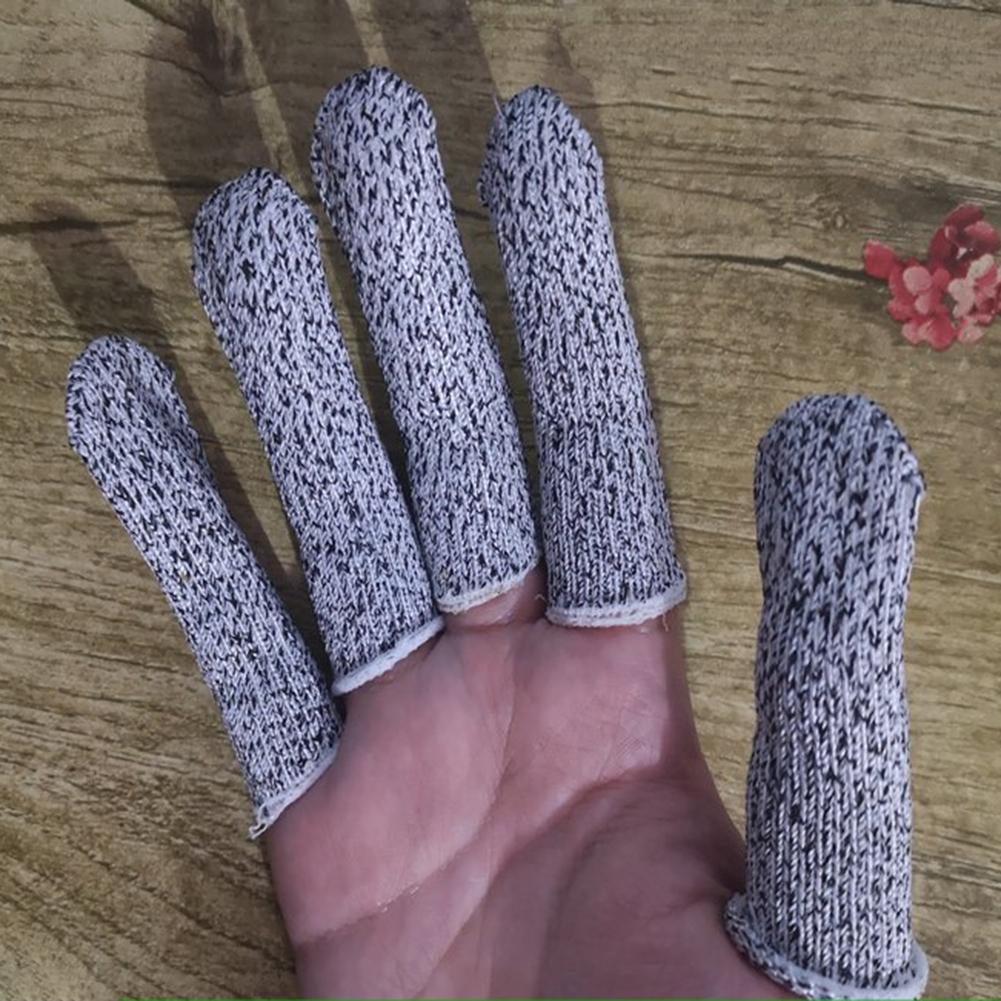 Adjustable Vegetable Harvesting Cutter Anti-Cut Metal Finger Cover Practical Harvesting Device Hand Protector Gardening Tools 3p