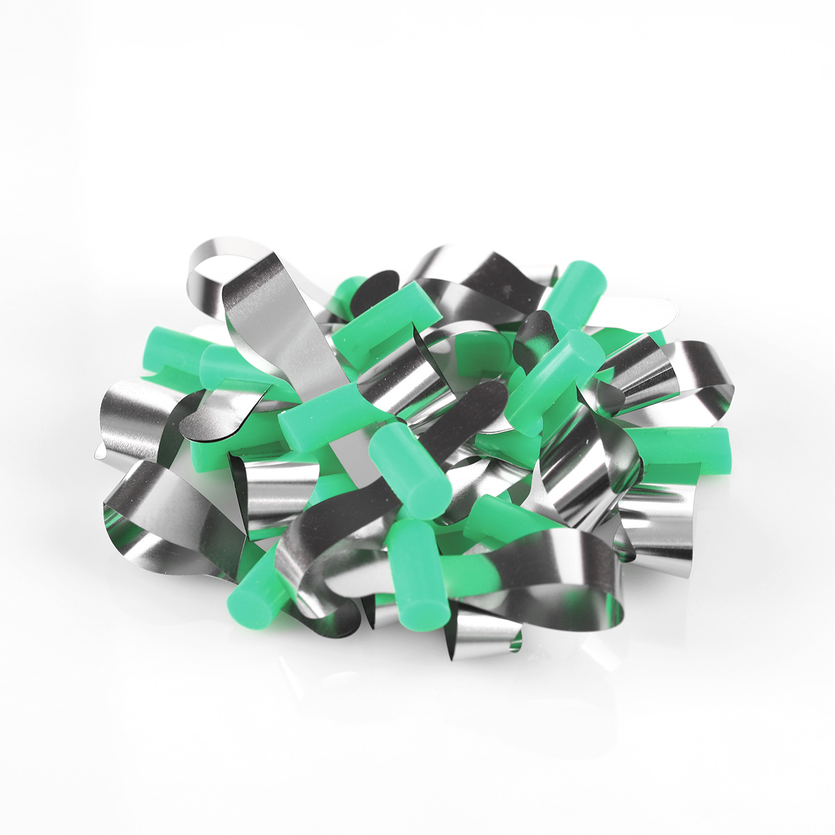 AZDENT-Hoja de formación Dental, Material de matriz de dentista de Matrice de poliéster contorneado Seccional de ortodoncia para dientes frontales: Negro