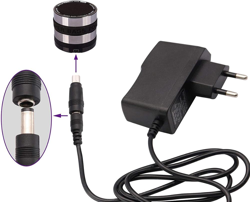 2pack USB Mini DC Power AdapterMini USB Male to DC 5.5x2.1mm Connector Charge Barrel Jack Power Adapter Mini USB 5V Connector