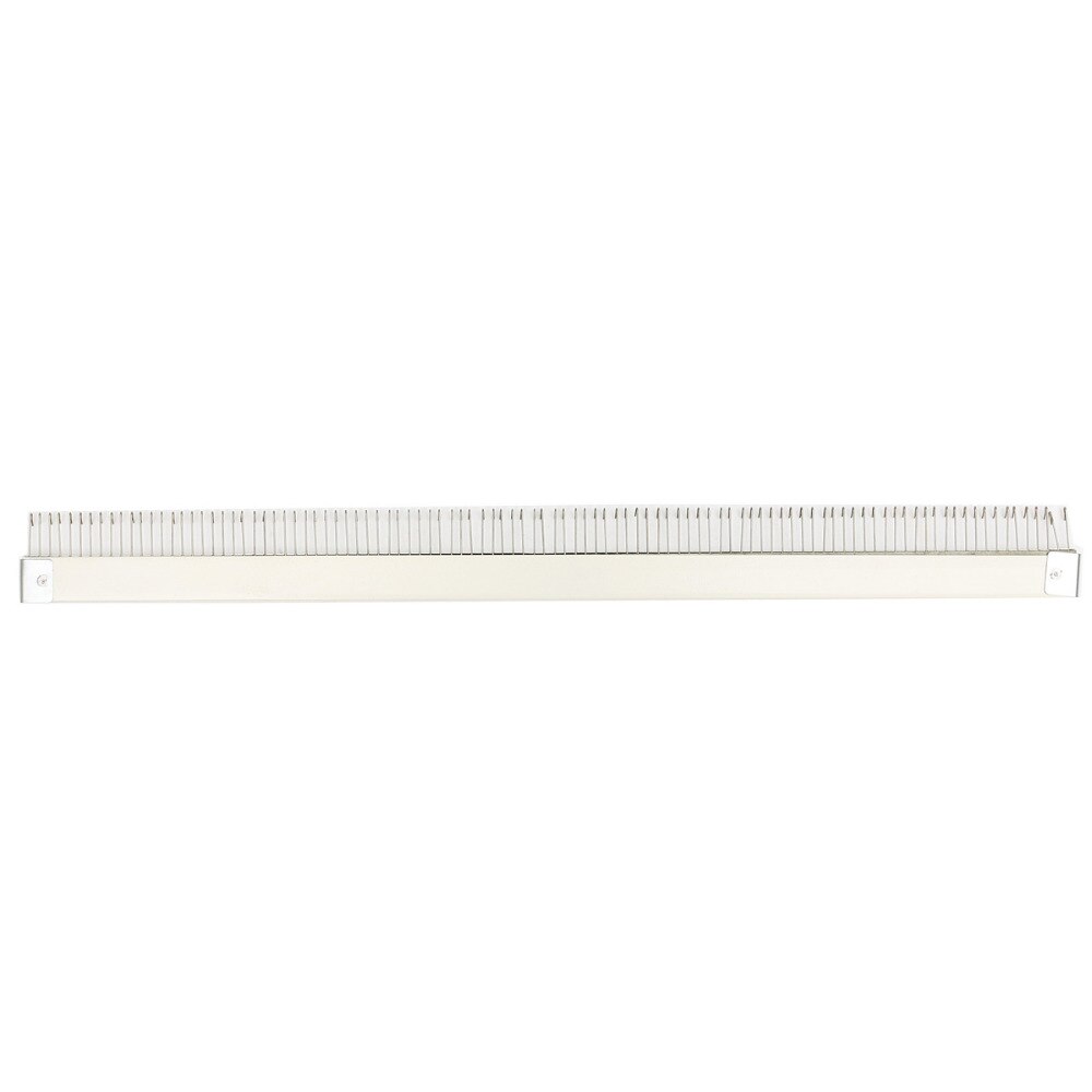 Praktische 18 ''/46 Cm Rvs Silver Cast Op Kam Breien Machine Voor Alle 4.5 Mm/9 mm Brother Breimachine Naald Deel