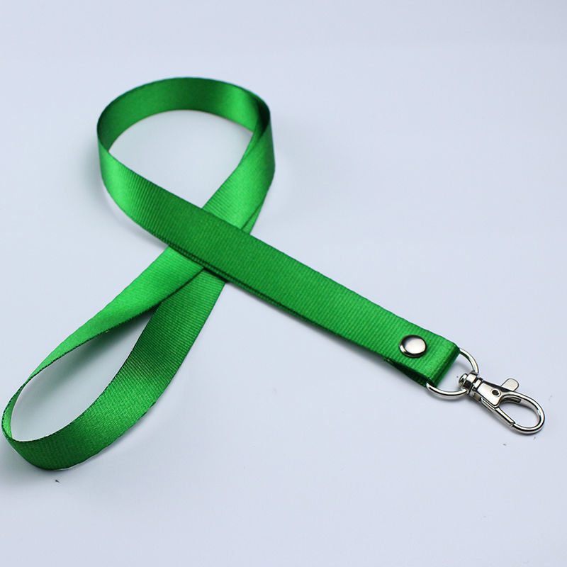 50 Stück/viel individuell bedrucktes Schlüsselband für Schlüssel, Logo, individuelles , Ausweishalter und Personelkarten, 1 Farbe, personalisierter Druck, Landyard: Grau