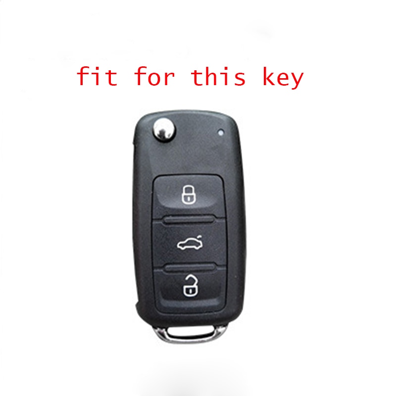 Soft tpu skal nyckelfodral för vw polo golf bora för skoda octavia  a5 fabia för seat ibiza leon set fob bil bil nyckelring