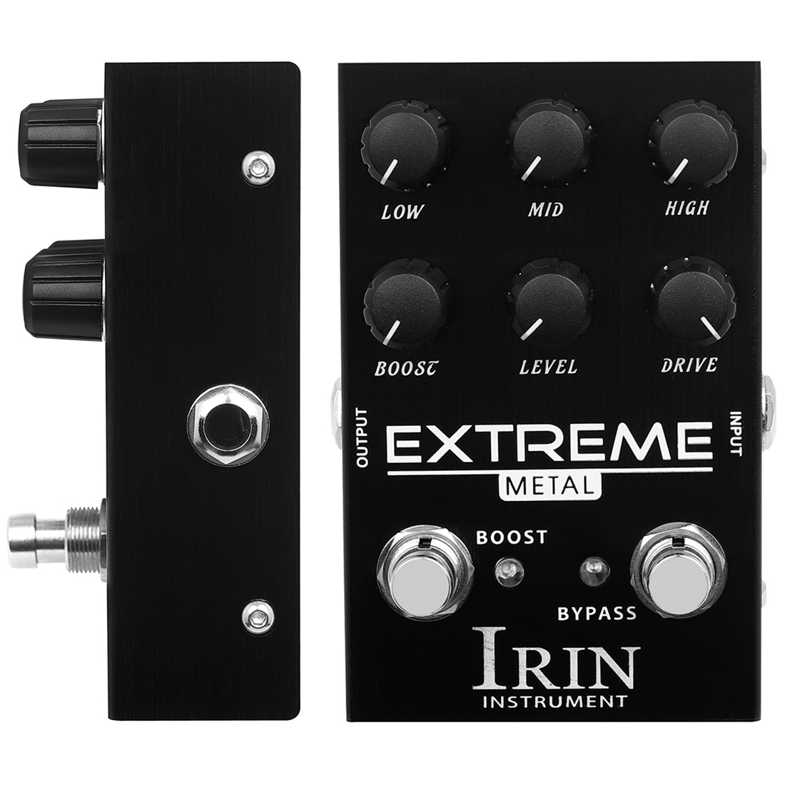 Pedal de efecto de guitarra IRIN, controlador de banda británico/americano/UZI/máximo/banda, Pedal de guitarra eléctrica True Bypass, accesorios de guitarra: violet