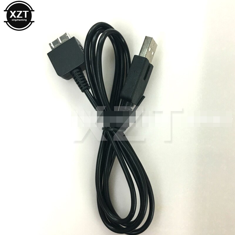 Black 1M 3ft 2 IN 1 USB Data Charge Cable For PSP GO USB Charger Cable Data Transfer Charging Cord Line PSPGO