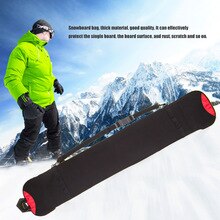 Udendørs snowboard taske skitaske ridsefast snowboard bæretaske monoboard plade beskyttelsesetui til skiløb