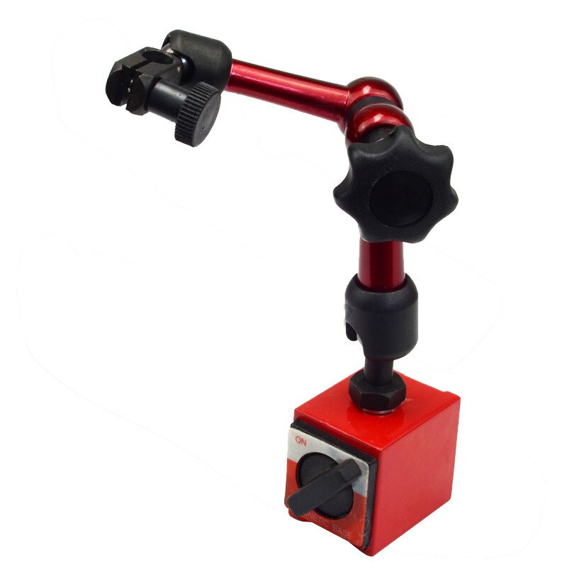 Mini 10mm Dial Indicator Magnetic Stand Base Holder Dial Test Comparator For Equipment Calibration: Gold