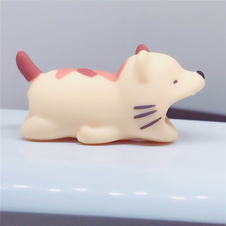 Nowy kabel akcesoriów kabel ukąszenia zwierząt Cartoon USB ładowarka kabel do transmisji danych Protector dla iphone 8 7 6 ochrona kabla USB: style 3
