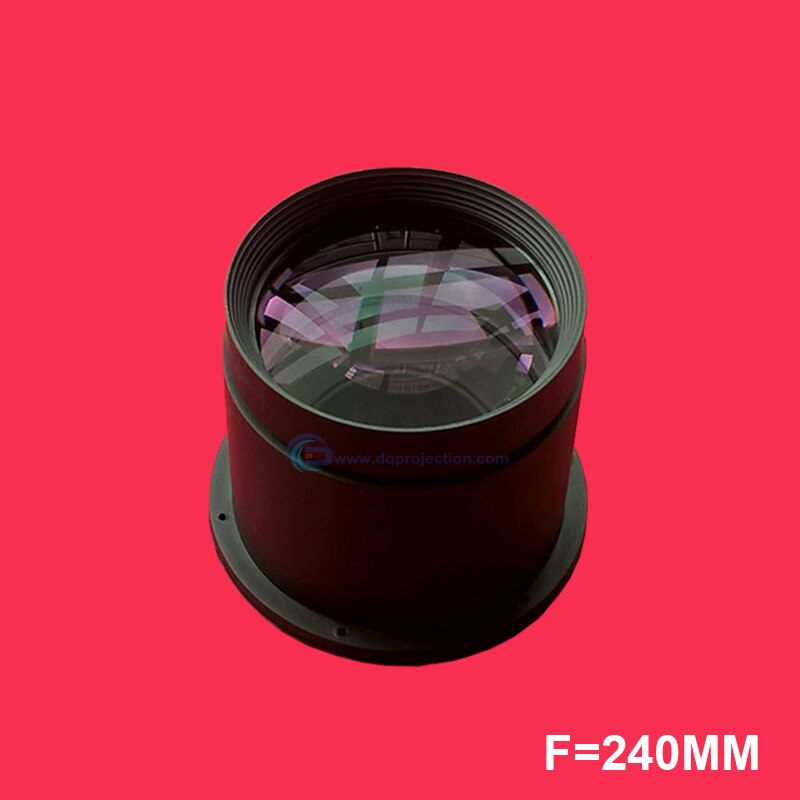 LED Projector DIY Lens f=240mm Focal Length DQPL-F240 Projection Lens for 7 Inches Projector LCD