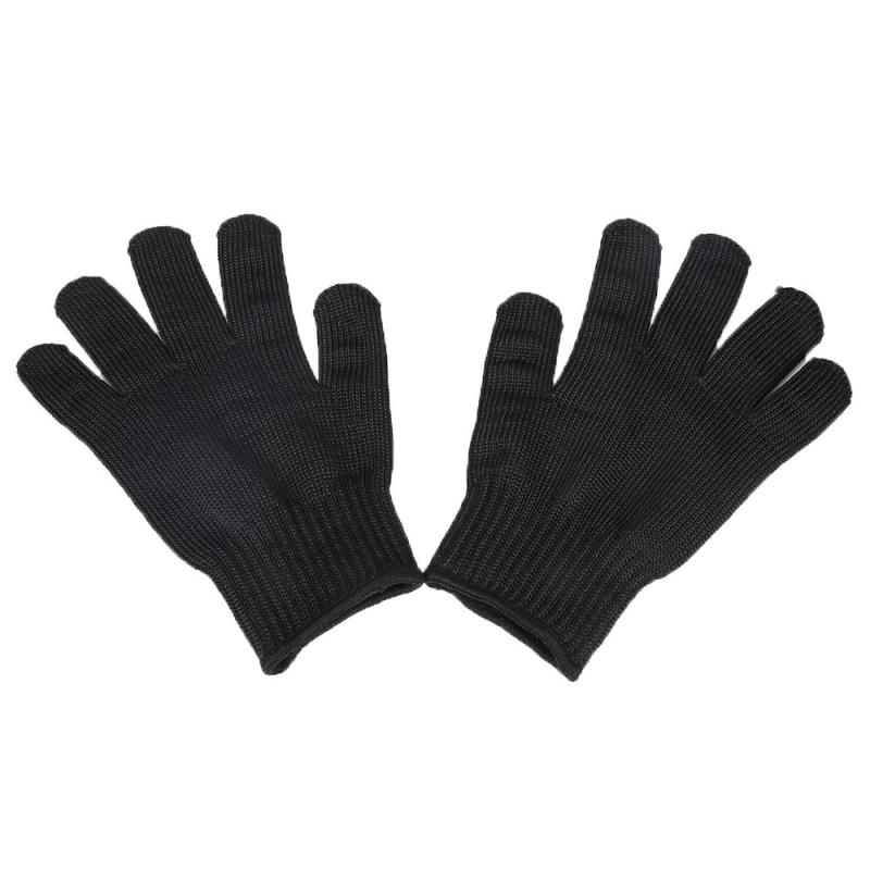 ThreeH Stainless Steel Gloves Mesh Cut Resistant Stitch Resistant Safety Gloves for Cutting Cutting Working GL08 M (1 Piece